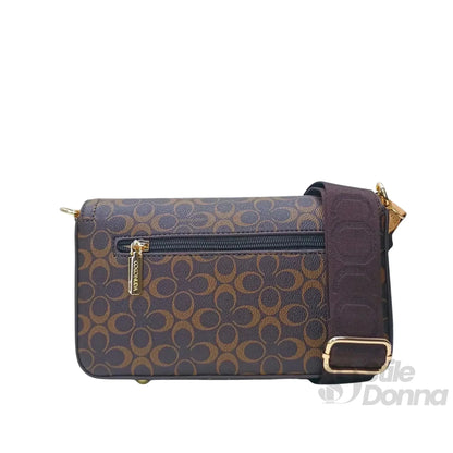 Coconuda Faux Leather Shoulder Bag with Magnetic Closure