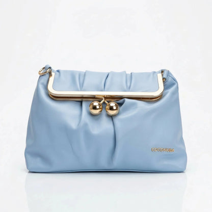 Coconuda Pochette in Ecopelle Morbida con Chiusura a Scatto