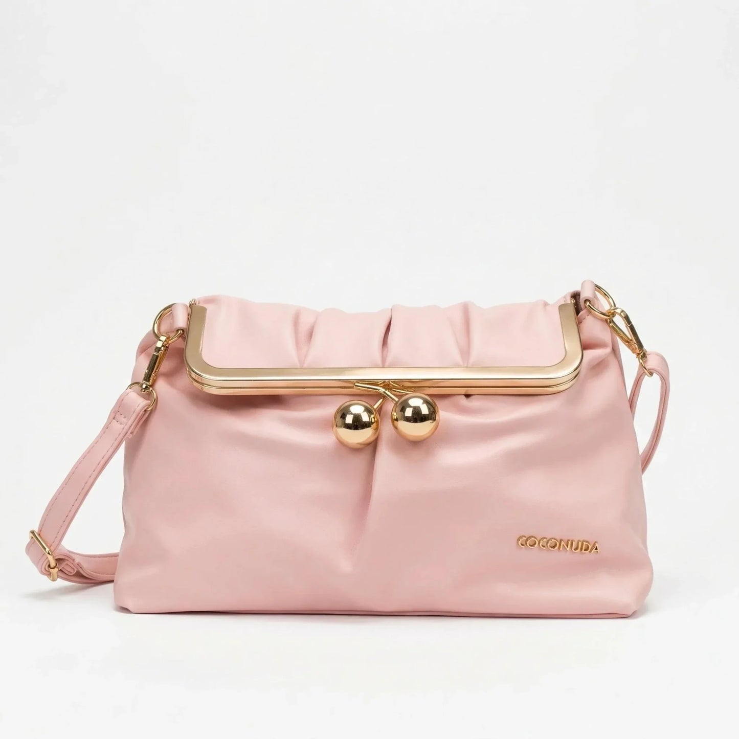 Coconuda Pochette in Ecopelle Morbida con Chiusura a Scatto
