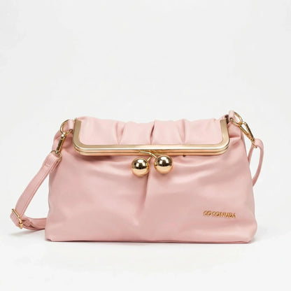 Coconuda Pochette in Ecopelle Morbida con Chiusura a Scatto