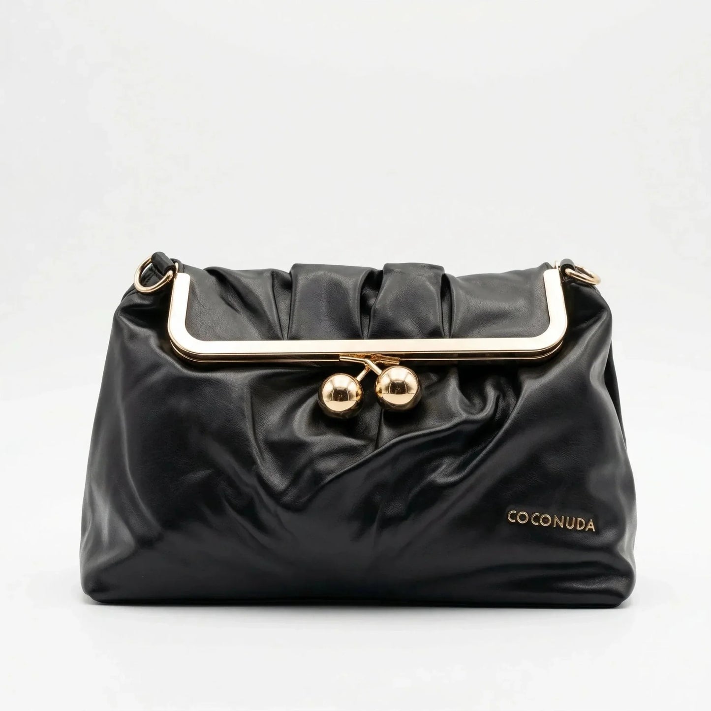 Coconuda Pochette in Ecopelle Morbida con Chiusura a Scatto