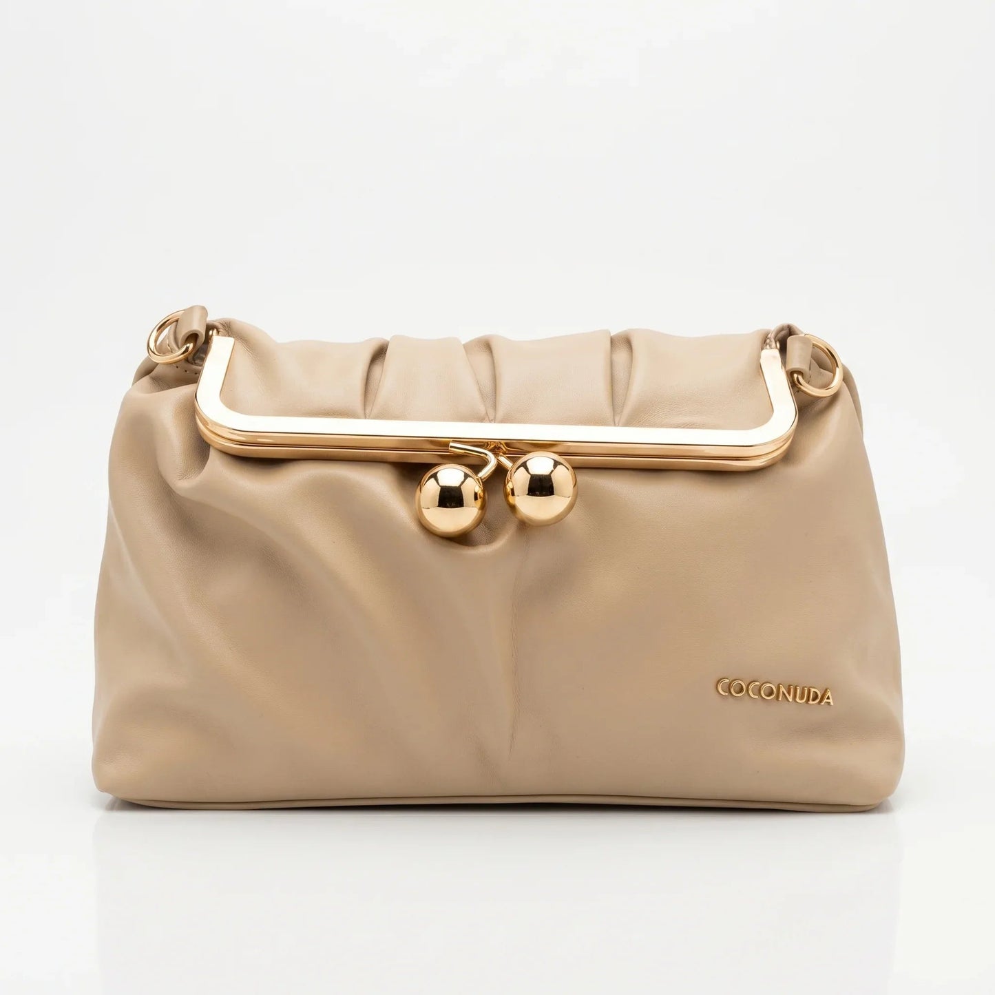 Coconuda Pochette in Ecopelle Morbida con Chiusura a Scatto