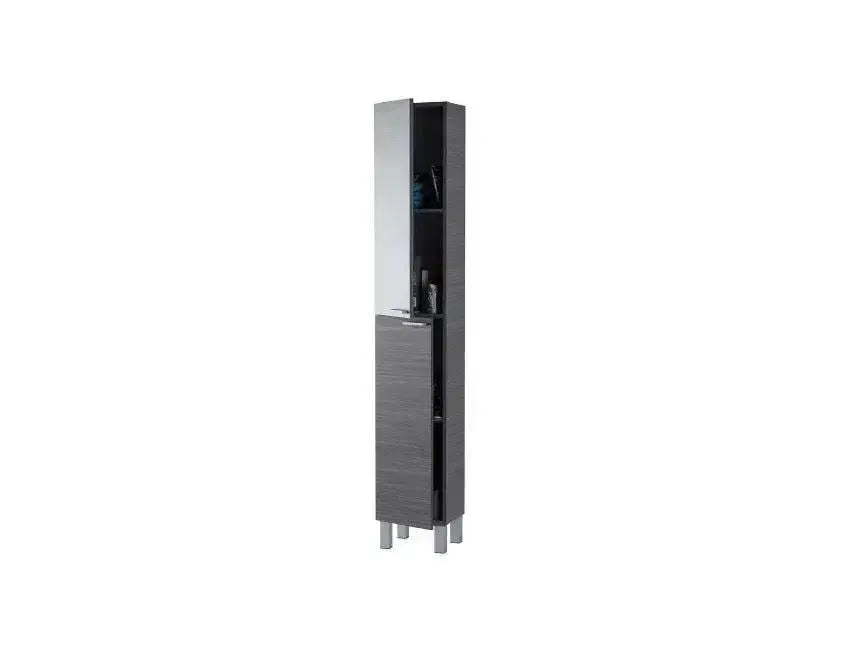 Ash Grey Bathroom Column 2 Doors 30X25X182H