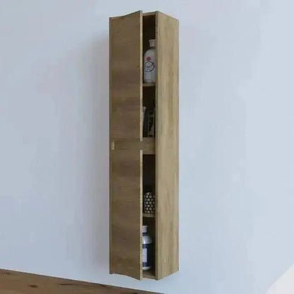 Hängeschrank 2 Türen 30X26X142H Nordische Eiche