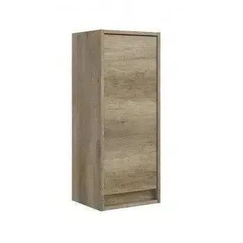 Colonna sospesa rovere nordico 1anta e 1ripiano cm.30x26x74h