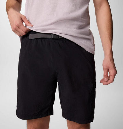 Columbia Pantaloncini Cargo Mountaindale Uomo Nero OmniShield - 2121471010