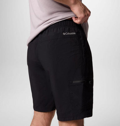 Columbia Pantaloncini Cargo Mountaindale Uomo Nero OmniShield - 2121471010