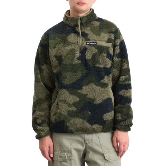 Columbia Pile Sherpa Rugged Ridge 2135471-397 Stone Green Mod Camo Uomo
