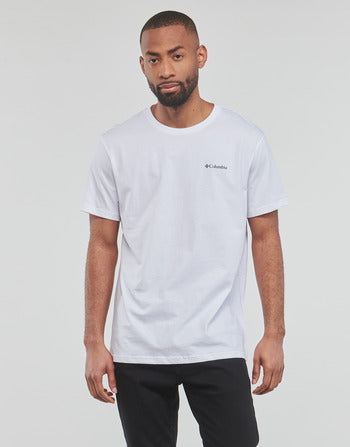 Columbia T-Shirt Manica Corta CSC Basic Uomo Bianco - 2154991100