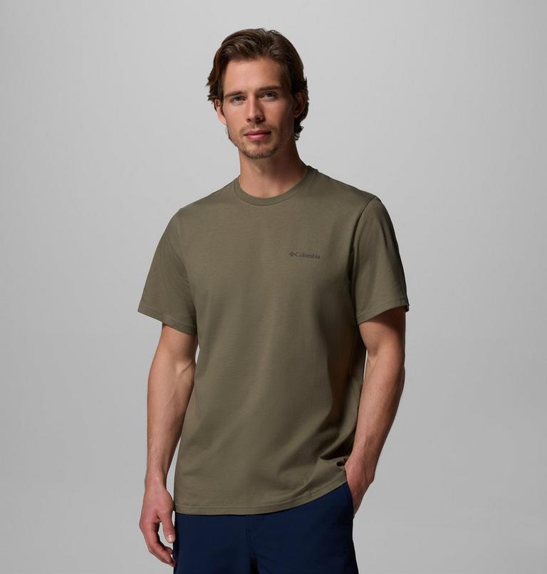 Columbia T-Shirt Manica Corta CSC Basic Uomo Verde - 2154991397