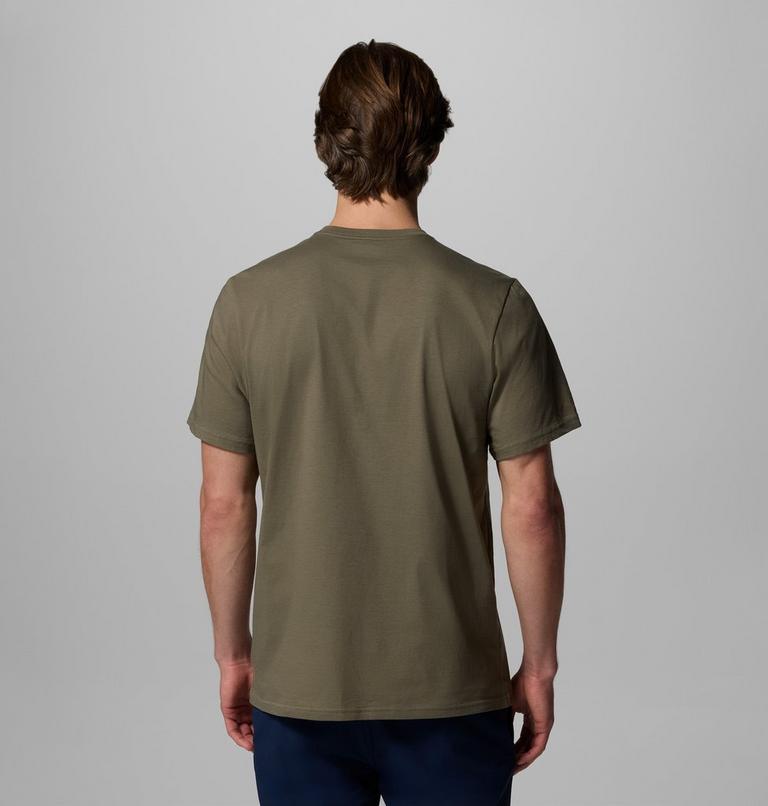 Columbia T-Shirt Manica Corta CSC Basic Uomo Verde - 2154991397