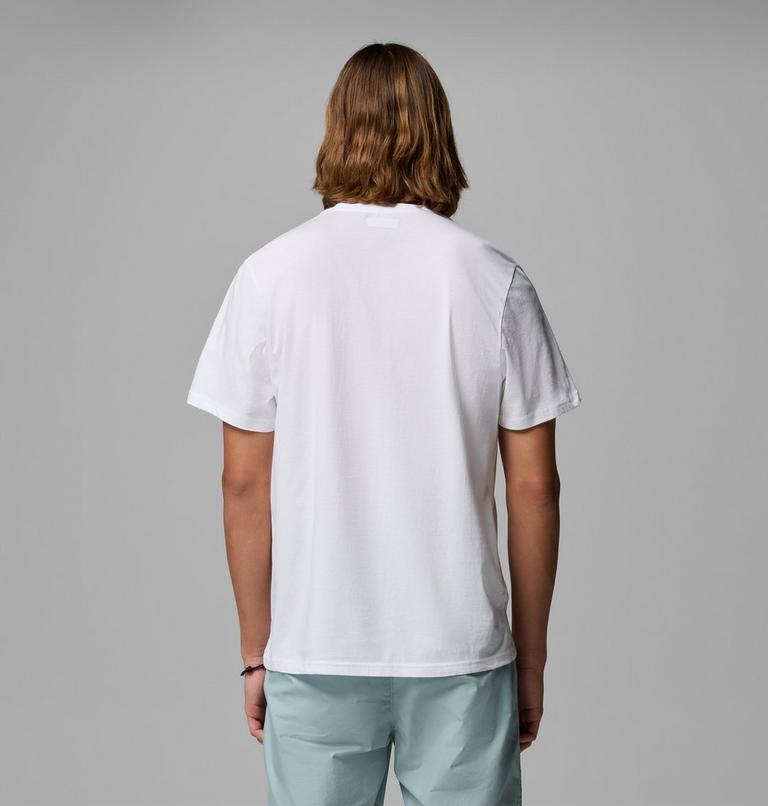 Columbia T-shirt Uomo CSC Basic Logo Cotone Biologico Bianco - 2155001100