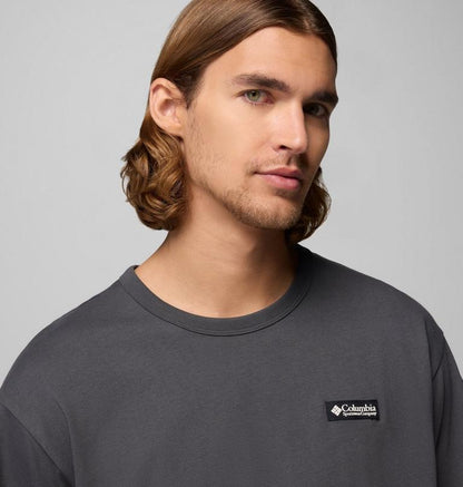 Columbia T-shirt Heavyweight CSC Uomo Grigio Antracite Cotone - 2155061013