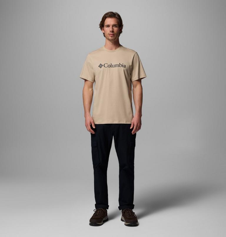 Columbia T-shirt Uomo CSC Basic Logo Cotone Biologico Beige - 2155001271