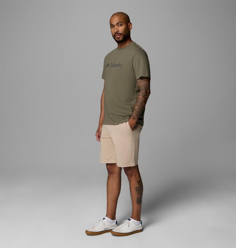 Columbia T-shirt Uomo CSC Basic Logo Cotone Biologico Verde - 2155001397