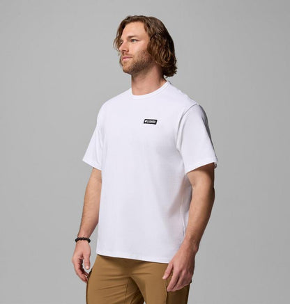 Columbia T-shirt Uomo CSC Heavyweight Grafica Bianca - 2155041100