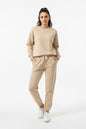 Women's Fleece Two-Piece Sweatshirt and Casual Pants Tracksuit Autumn Winter