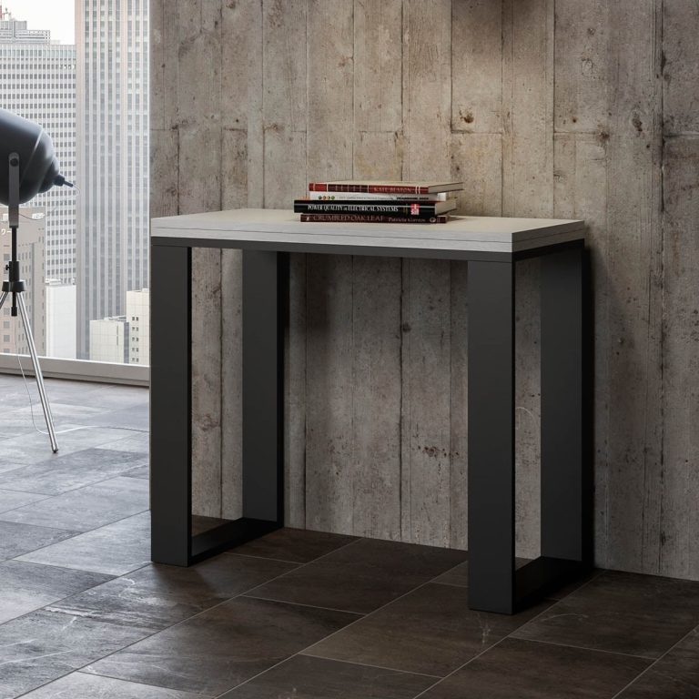 Konsolentisch Libra Tecno ausziehbar 90x45/90