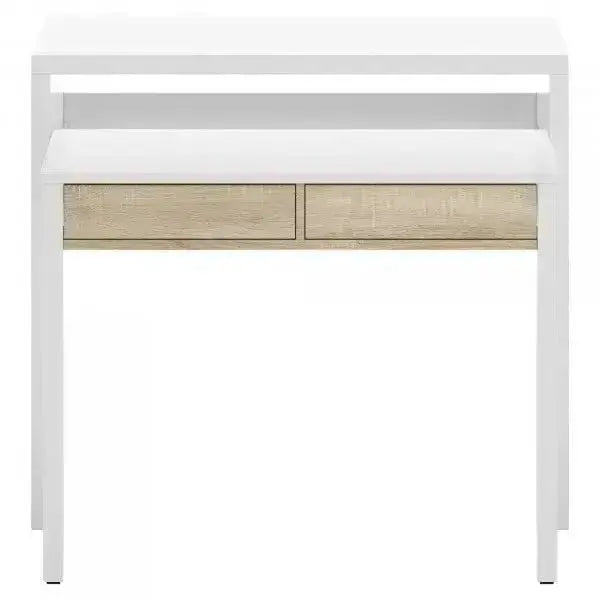 Consolle scrittoio  99x36x88h canadian bianco