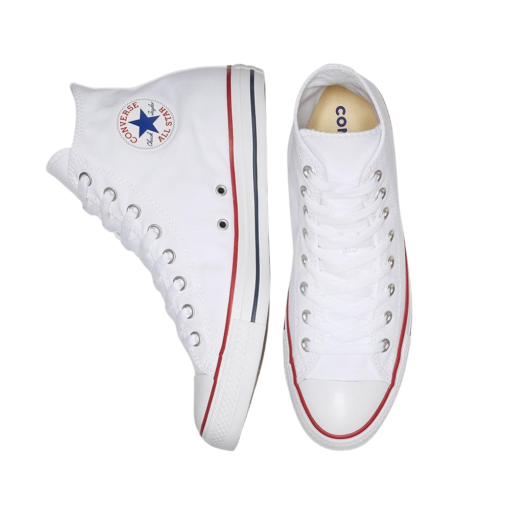 Converse All Star Chuck Taylor Classic Unisex Tela M7650C | Sneakers alta bianca