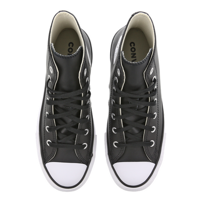 Converse All Star Chuck Taylor Eva Lift HI Donna Pelle Sintetica A02485C | Sneakers Platform nera