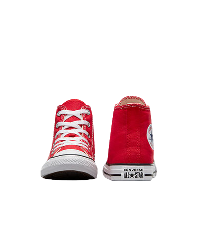 Converse All Star Chuck Taylor HI Junior Tela 3J232C | Sneakers alta rossa