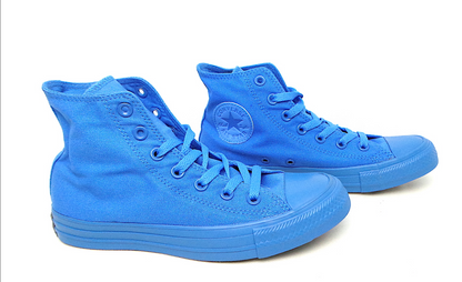 Converse CTAS Hi 152704C Sneakers Tela Unisex Azzurro Iconiche
