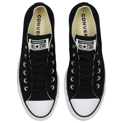 Converse All Star Chuck Taylor Ctas Layer OX Donna 560250C | Sneakers Platform nera