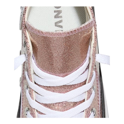 Converse Chuck Taylor All Star EVA Lift Platform Glitter A19097C Rosso Albicocca Bambina
