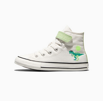 Converse Chuck Taylor All Star Easy-On Dinos A15898C Bianco Verde