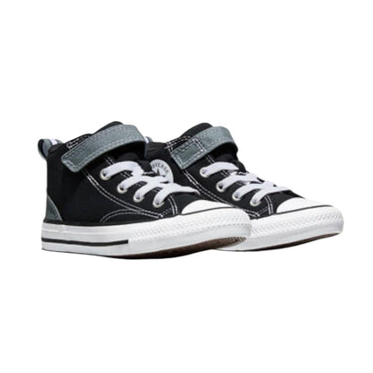 Converse Chuck Taylor All Star Malden Street Easy-On A15841C Nero Grigio Sneakers Junior