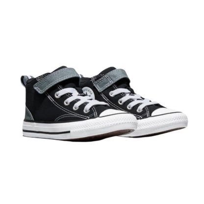 Converse Chuck Taylor All Star Malden Street Easy-On A15842C Nero Grigio Sneakers Bimbo