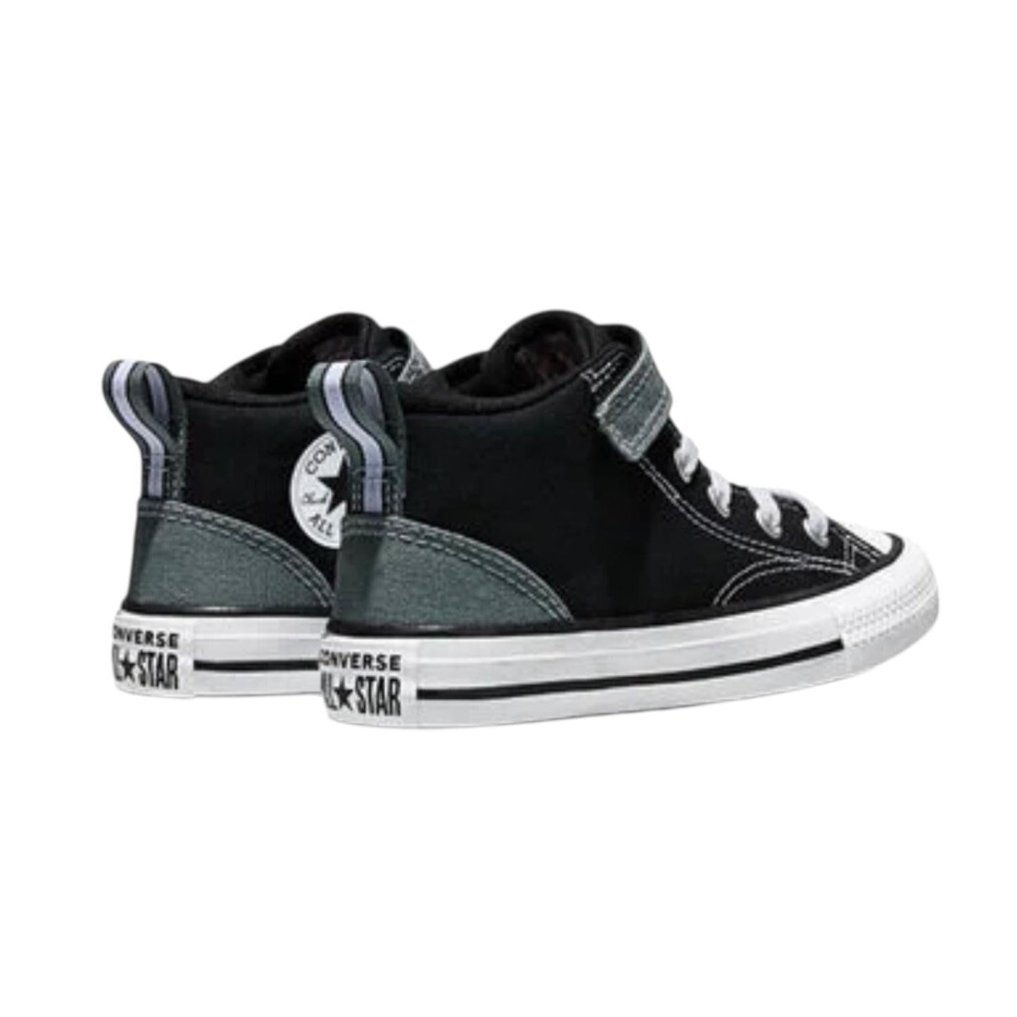 Converse Chuck Taylor All Star Malden Street Easy-On A15842C Nero Grigio Sneakers Bimbo