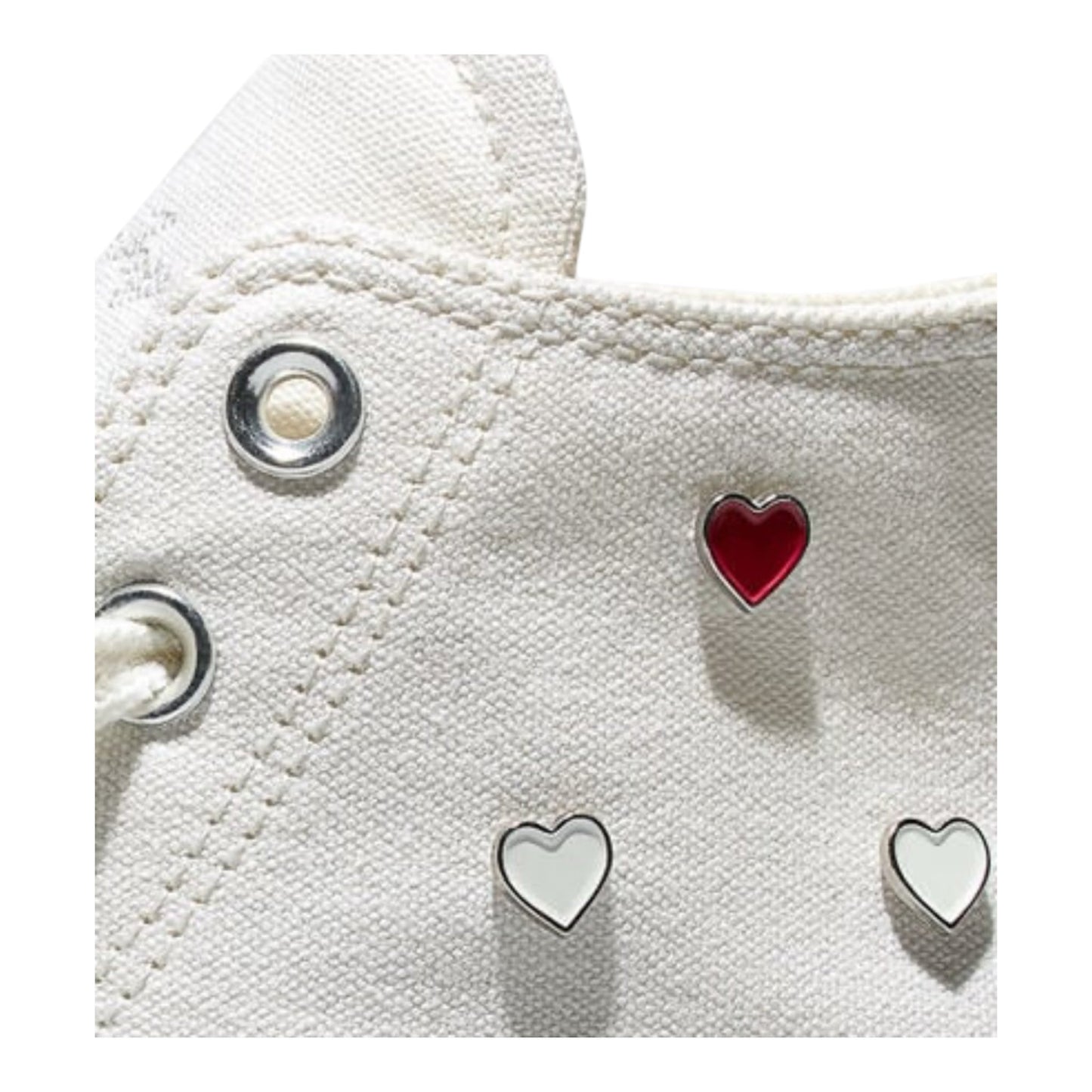 Converse Chuck Taylor All Star Valentine's Day A19055C Bianco Vintage Rosso Donna