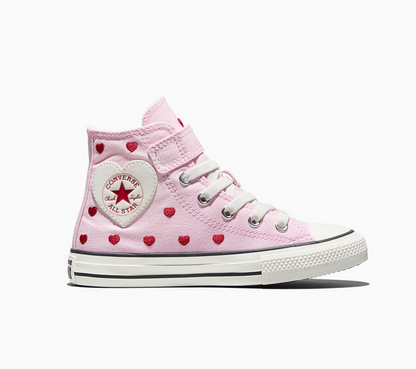 Converse Chuck Taylor All Star Easy-On Valentine's Day A19066C Rosa Bianco Bambini