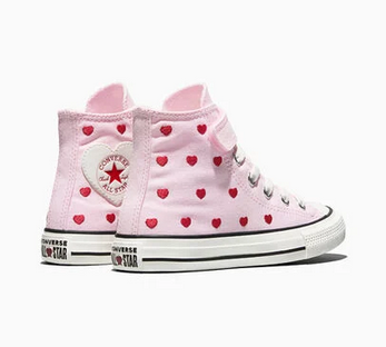 Converse Chuck Taylor All Star Easy-On Valentine's Day A19066C Rosa Bianco Bambini