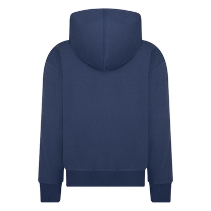 Converse Felpa Junior Cappuccio e Zip 9CF391-BFK | Blu