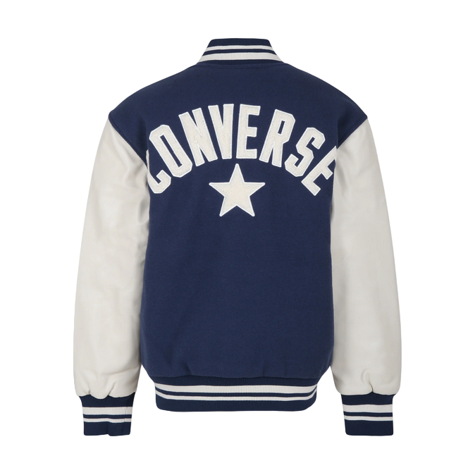 Converse Giubbotto Bomber Varsity 9CG132-BFK Blu Bambino