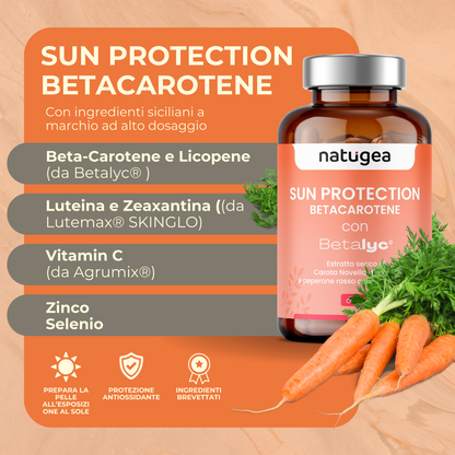 Betacarotene -  Acceleratore di abbronzatura con antiossidanti