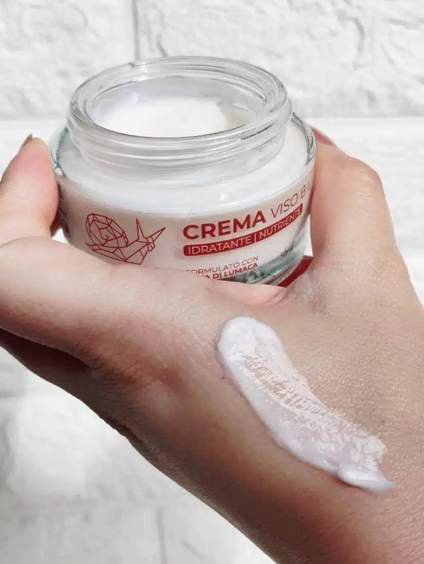 Crema Viso alla Bava di Lumaca 80% e Acido Ialuronico