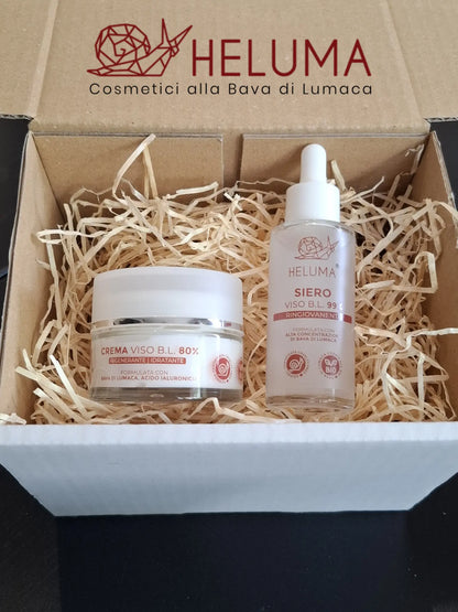 Crema Viso e Siero Viso alla Bava di Lumaca