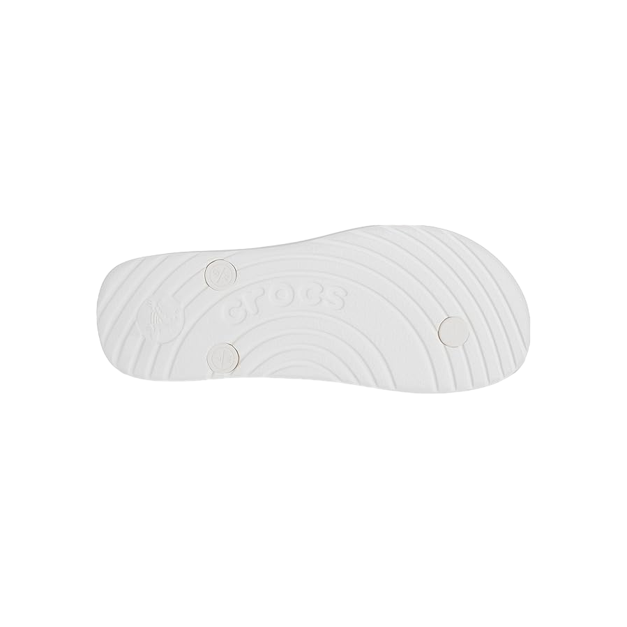 Crocs Ciabatta Infradito Flip Unisex Adulti 210089-100 Bianco Comfort