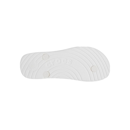 Crocs Ciabatta Infradito Flip Unisex Adulti 210089-100 Bianco Comfort
