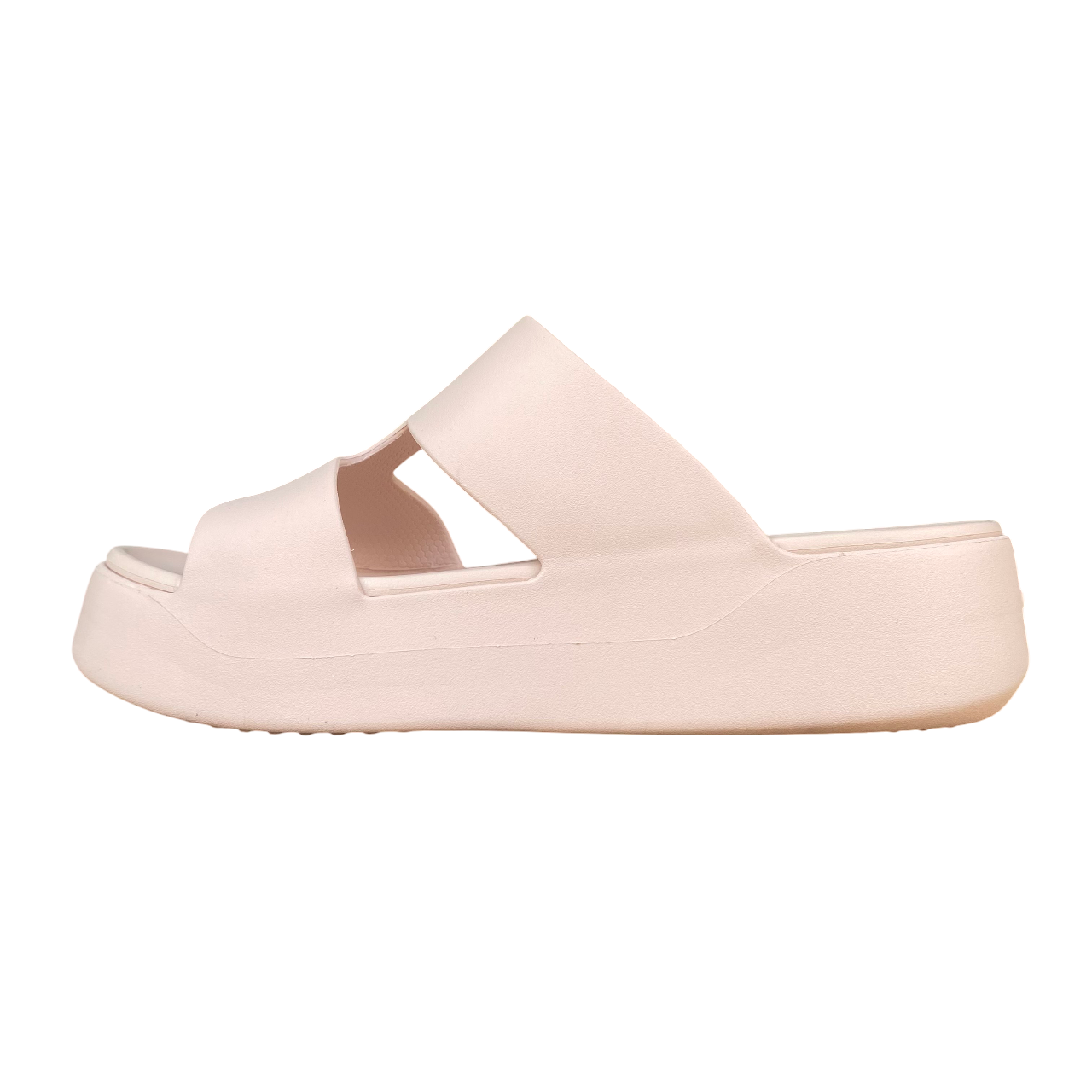 Crocs Getaway Platform H-Strap Ciabatta Zeppa Donna Quarzo PE26 - 209409-6UR