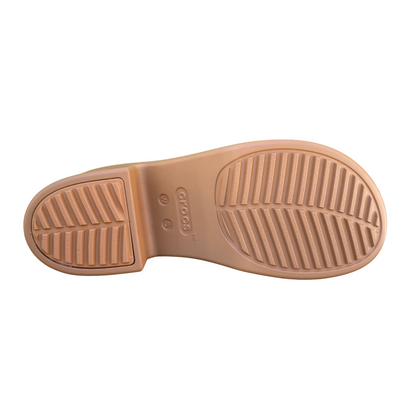 Crocs Brooklyn Woven Slide Sandalo Donna Nero con Tacco - 209979-001