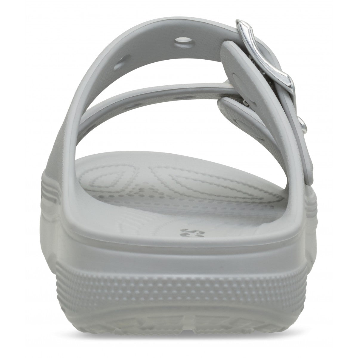 Crocs Women's Saturday Metallic Buckle Sandal 213316-1FT Atmosphere