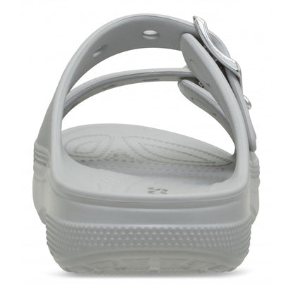 Crocs Women's Saturday Metallic Buckle Sandal 213316-1FT Atmosphere