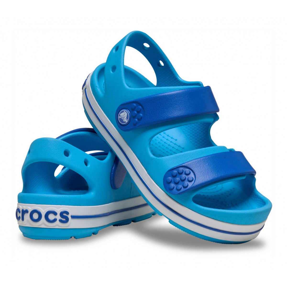 Crocs Crocband Cruiser Sandalo Junior Blu Bolt - 209423-VEBB