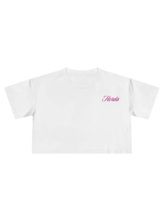 Women's Cropped T-Shirt – 100% Cotton Made in Italy