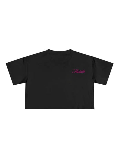 Cropped T-Shirt Donna – Maglietta 100% Cotone Made in Italy